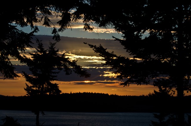 Lopez Island - July Sunset 2013